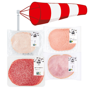Jumbo salami, kiprollade, boterhamworst of achterham