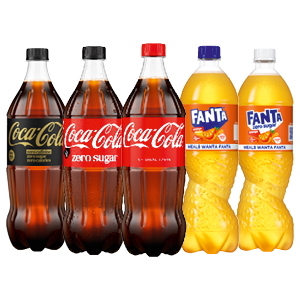 Coca-Cola of Fanta