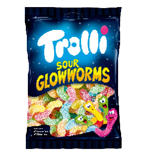 Trolli Sour glowworms
