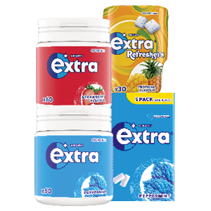 Alle Extra kauwgom