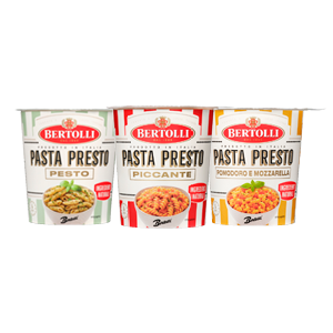 Bertolli pasta presto cups