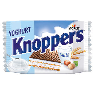 Knoppers yoghurt gevulde wafel