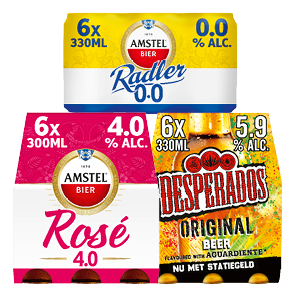 Desperados, Amstel Radler of Amstel Rosé