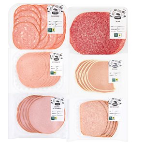 Jumbo gebraden gehakt, boterhamworst, Ardenner boterhamworst, salami, palingworst of leverkaas