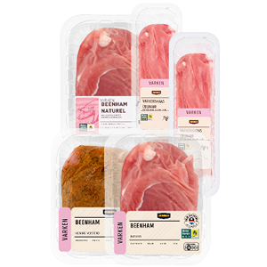 Varkenshaas of beenham culinair