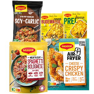 Alle Maggi maaltijdmixen, noodles of heat en eat maaltijden