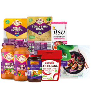 Alle Patak's, Koh Thai, Lee Kum Kee, Sempio of Itsu