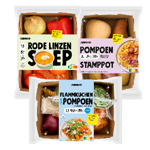 Alle nieuwe maaltijd- of soeppakketten