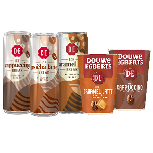 Alle Douwe Egberts ijskoffie