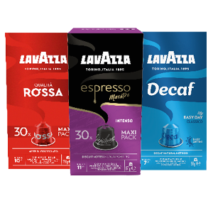 Alle Lavazza Nespresso koffiecups