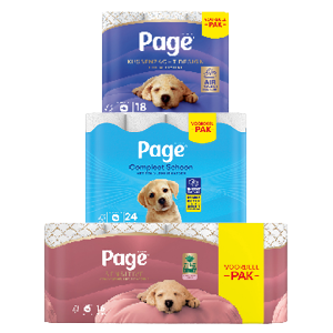 Page Compleet Schoon 24-pak, Kussenzacht 18-pak of Sensitive 16-pak