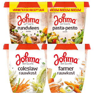 Johma rauwkost of maaltijdsalades