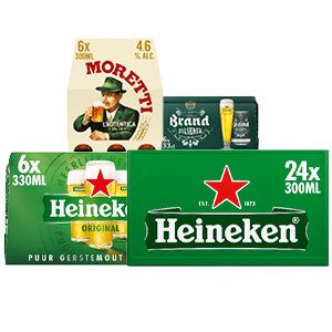 Pils van Heineken, Brand of Birra Moretti