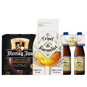 Speciaalbieren van Hertog Jan of Tripel Karmeliet