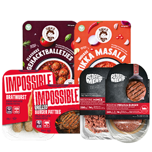 Redefine Meat, Oma's of Impossible Meat vleesvervangers
