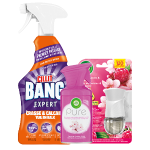 Alle Air Wick of Cillit Bang