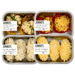 Alle Jumbo's verse gevulde paprika's of aardappelen