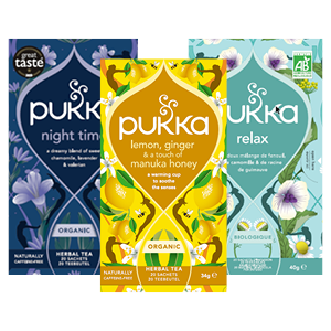 Alle Pukka thee