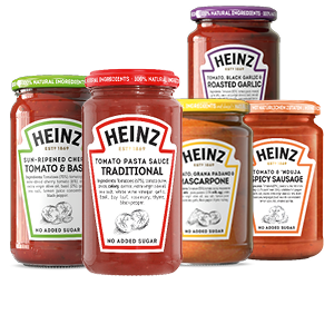 Heinz pasta sauzen