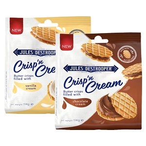 Jules Destrooper Crisp 'n Cream