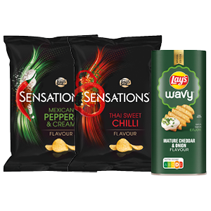 Lay's Sensations of snackboxen
