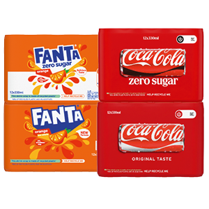 Coca-Cola of Fanta