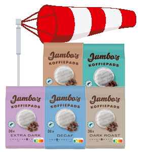 Jumbo's koffiepads
