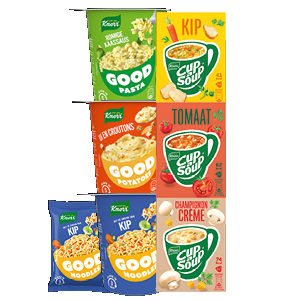 Alle Knorr Cup-A-Soup of Good Snacking