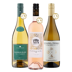 Villebois Petit Sauvignon, Tiempo & Tierra Chardonnay of Villa Aix Provence Rosé