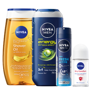 Nivea deodorant of douche