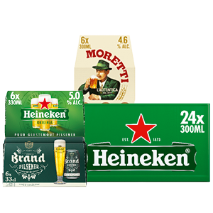 Pils van Heineken, Brand of Birra Moretti