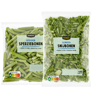 Verse sperziebonen of snijbonen
