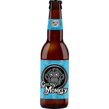 Guilty Monkey - Witte Aap - Fles - 330ML