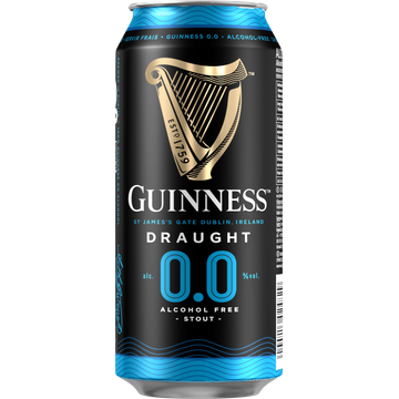 Guinness Draught Alcohol Free Stout 440 ml