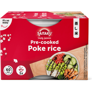 Saitaku Steamed Poke Bowl Rice 125g