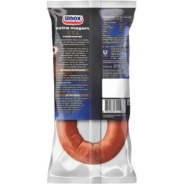 Unox Rookworst Extra Magere XXL 375 g