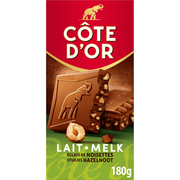 Cote D'or Original Melk Stukjes Hazelnoot Chocoladetablet 180g