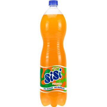 Sisi No Bubbles Mango 0% pet 1500 ml