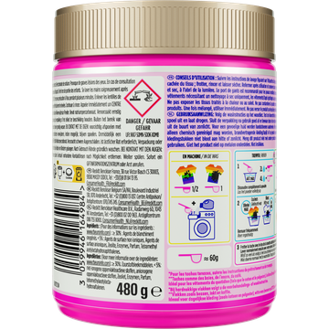 Vanish Color Laundry Booster Powder 480g