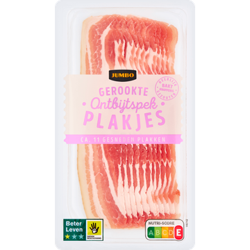 Jumbo Gerookte Ontbijtspek Plakjes 150 g