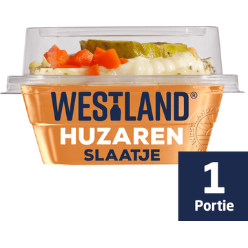 Westland verpakte salade Huzaar-piccalilly 140g