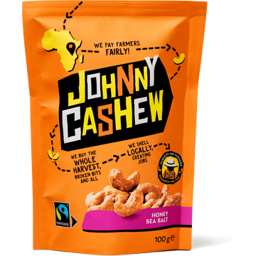 Johnny Cashew Honey Sea Salt 100g
