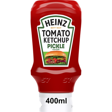 Heinz Tomato Ketchup Pickle Flavour 400 ml