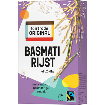 Fairtrade Original Basmati Rijst uit India 400 g