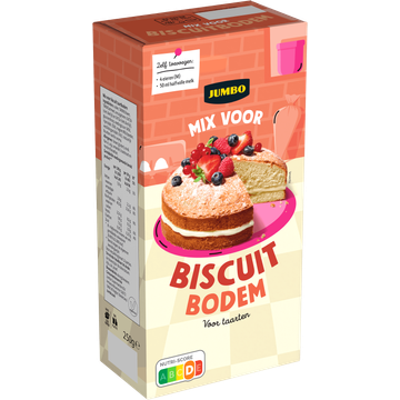 Jumbo Mix voor Biscuitbodem voor Taarten 250 g