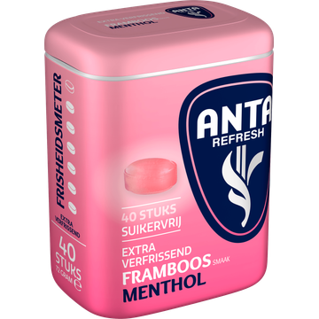 Anta Refresh Framboos Smaak Menthol 40 Stuks 72 g