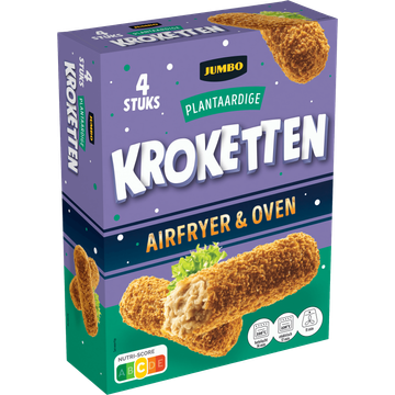 Jumbo Plantaardige Kroketten Airfryer & Oven 4 Stuks