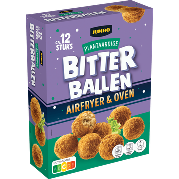 Jumbo Plantaardige Bitterballen Airfryer & Oven 12 Stuks