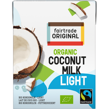 Fairtrade Original Bio Kokosmelk - Light 375 ml