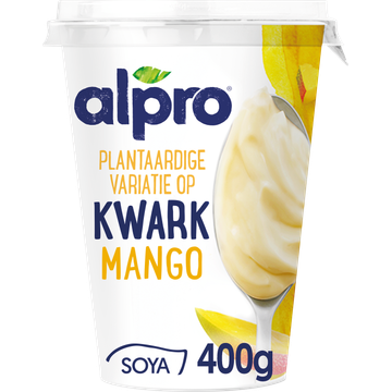 Alpro Plantaardige Variatie op Kwark Mango 400 g
